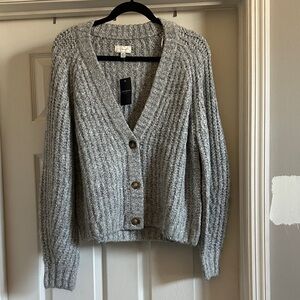 Lucky Brand Gray Women's Cardigan Sweater